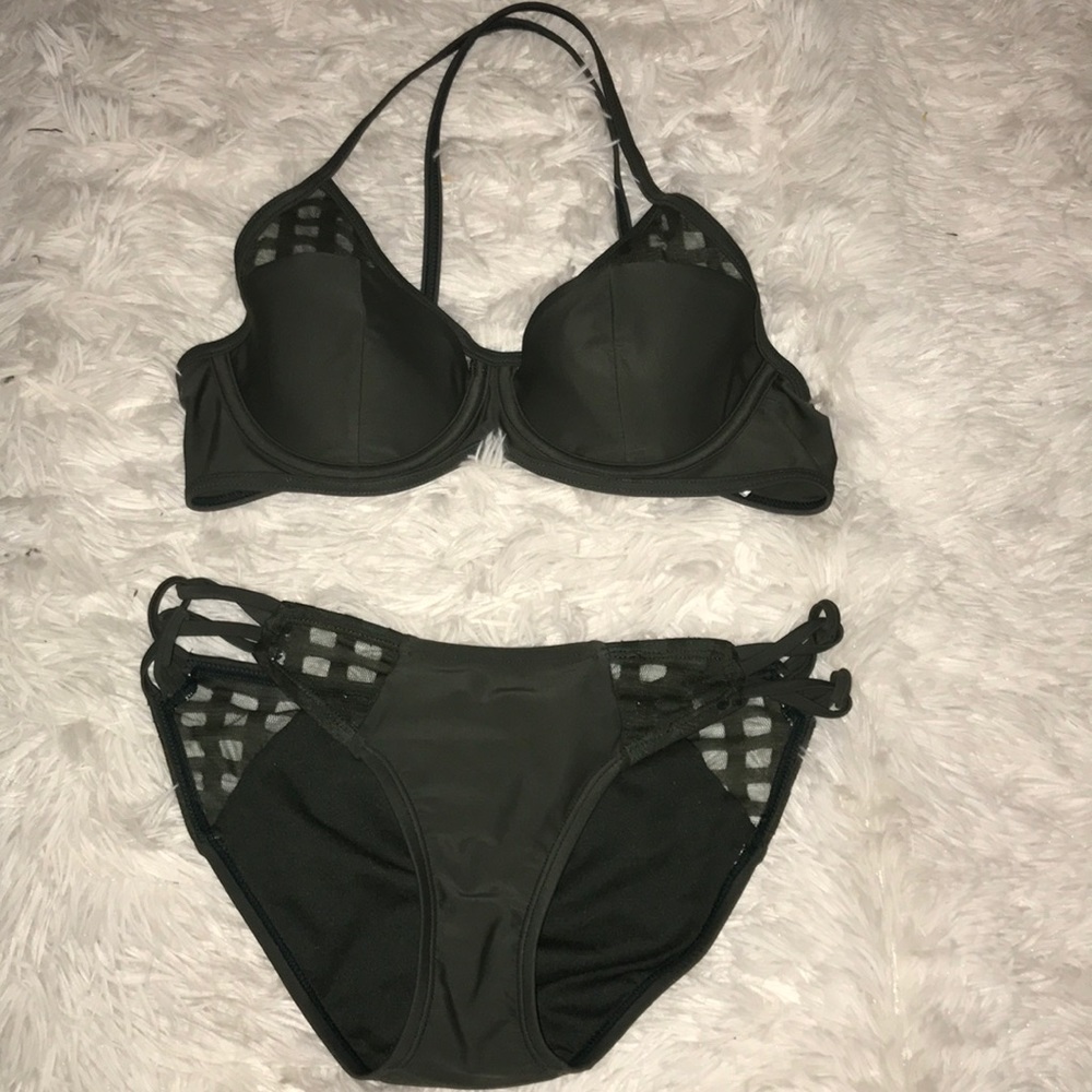 Gossip two piece bathing suit.